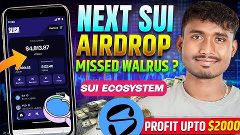 Sui Ecosystem Airdrop - Slush Wallet Future Airdrop | Upcoming Sui Airdrop | Slush Wallet Guide |