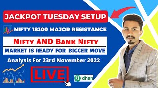 Nifty &amp; Bank Nifty Tomorrow Prediction | 23rd November | Nifty Analysis For Tomorrow | Dhan