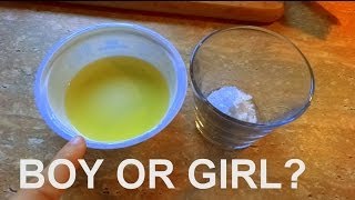 The Baking Soda Gender Test!