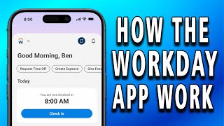 How does the workday app work