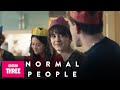 Connell  marianne spend christmas together  normal people on iplayer now