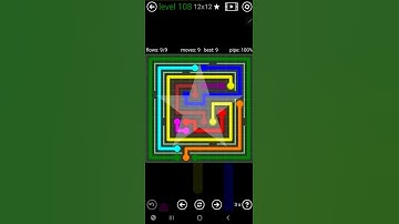 How To Solve Flow Free Courtyard Spin Level 108 12x12 Hard Board Walk Through Solution Walkthrough