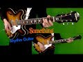 Something  rhythm guitar cover  isolated