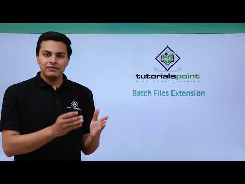 Ethical Hacking - Extension and Icons of Batch Files