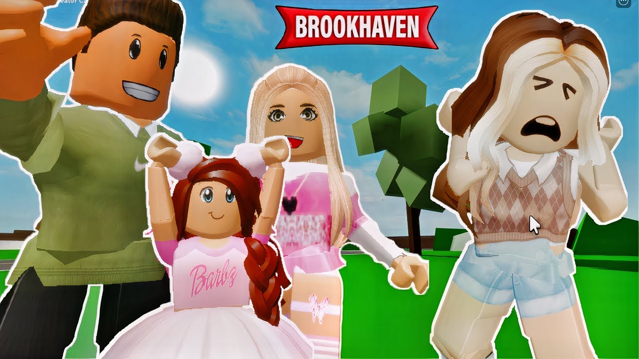 MÃE E FILHA SEPARADAS BROOKHAVEN HISTORINHAS NO ROBLOX 