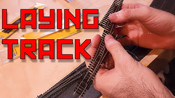 Track Laying and Point Motors - N Scale Model Railway Adventures #4