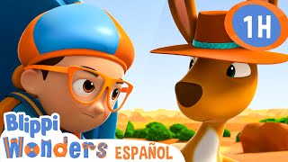 Blippi compite contra un canguro | Blippi Wonders | Caricaturas para niños by Blippi Wonders Animación infantil  29,440 views 1 month ago 1 hour