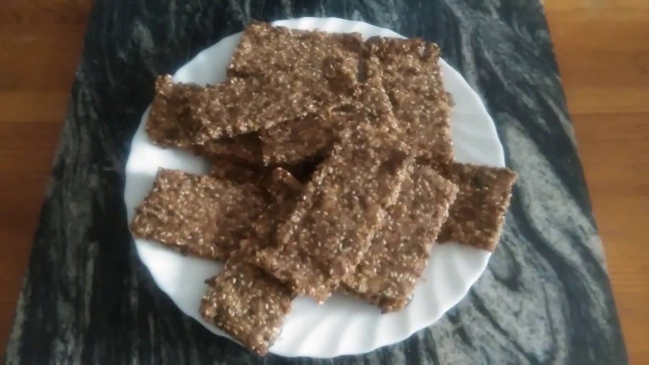 Integralne pločice sa semenkama - video recept