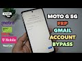 Moto G 5G How To Bypass Google Activation Screen FRP For Any US Carrier 