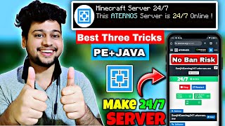 How To Make 24/7 Minecraft Server in Aternos | How To Make Aternos 24/7 Server | 24/7 Aternos Server