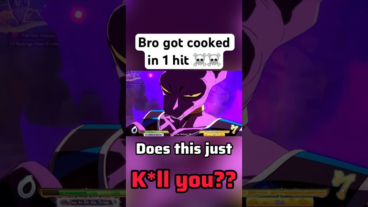 Бирус — КОРОЛЬ УРОНА в DBFZ: 