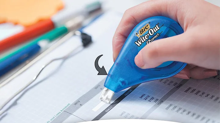 BIC Wite Out Brand EZ Correct Correction Tape Review - How Effective Is It? [2025]