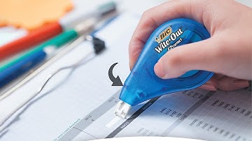 BIC Wite Out Brand EZ Correct Correction Tape Review - How Effective Is It? [2025]