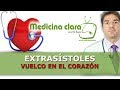 Extrasístoles, latido extraño del corazón, vuelco en el corazón