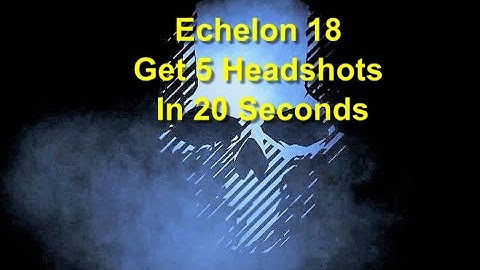 Ghost Recon Breakpoint : Echelon Rank 18 : Get 5 Headshots In 20 Seconds