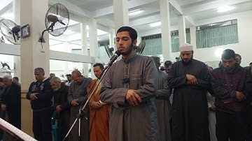 تلاوة القارئ الشيخ محمد جابر عرندس  من المسجد الجامع القديم  من صلاة العشاء من سور ة النمل والخشر