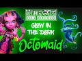 GLOW IN THE DARK OCTOPUS MERMAID / CECAELIA / Monster High Doll Repaint by Poppen Atelier