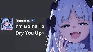 Rizzing Up Francesca Until She Went Crazy | Janitor AI