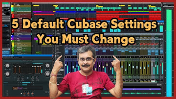 5 Default Cubase Settings You Must change
