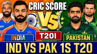 Environmental India Vs Pakistan 1st T20 Match Highlights today| IND Vs PAK 1st T20 Match Score & Hindi Commentary Camera Feed
