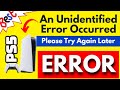 Playstation 5 unidentified error occurred  101 fixed working