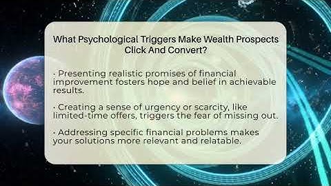 What Psychological Triggers Make Wealth Prospects Click And Convert? - Wealth Advisor Success Hub