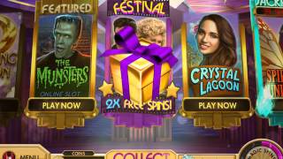 Lobby Intro and Daily Bonus on Black Diamond Slots by Zynga - iPad Version screenshot 5