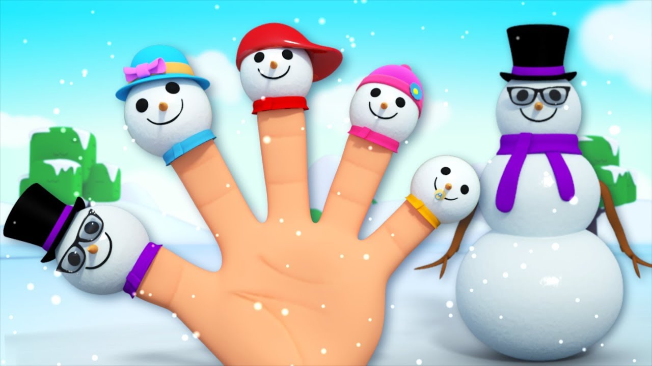 Snowman Finger Family | Christmas Carols | Xmas Songs | Merry Christmas