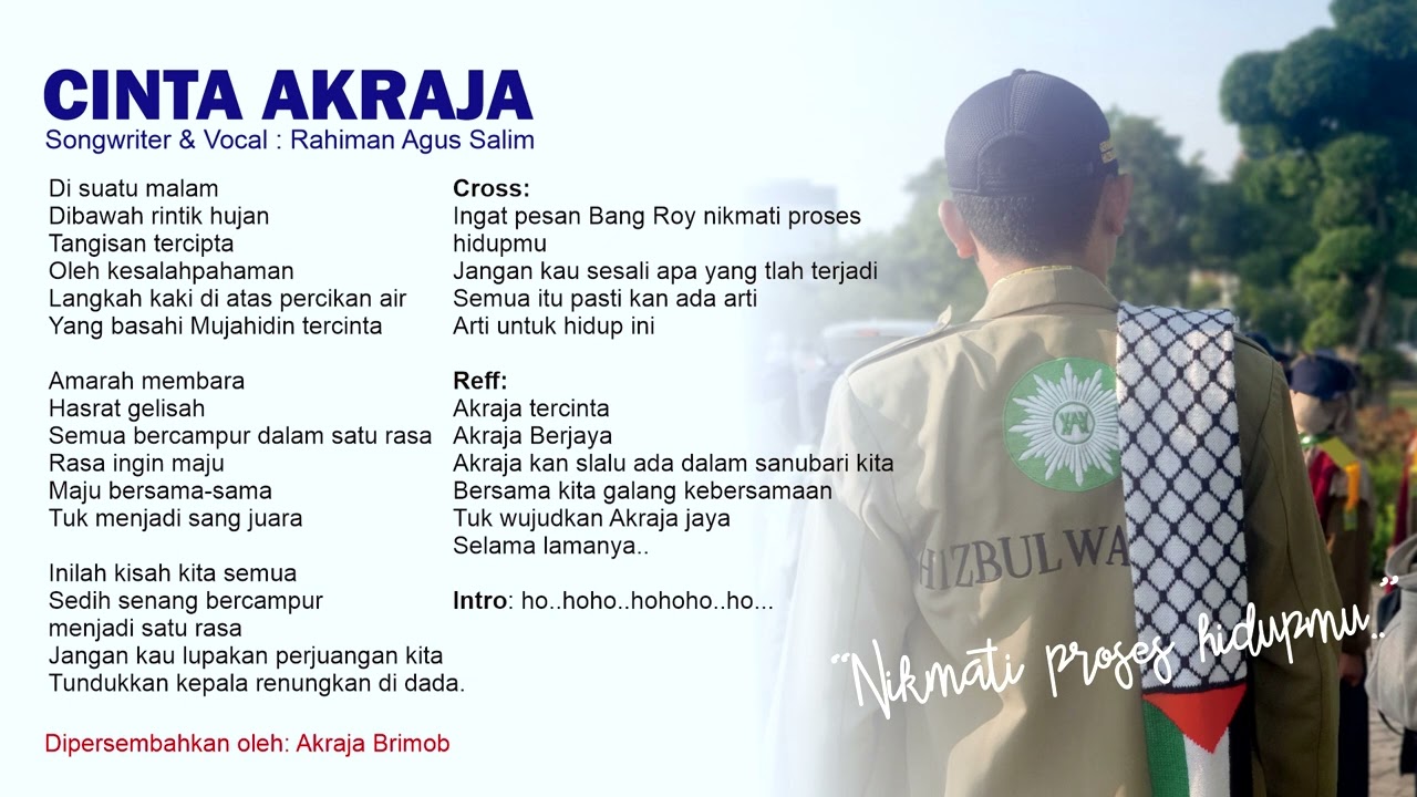 Rahiman Agus Salim - Cinta Akraja (Official Lyric Video)