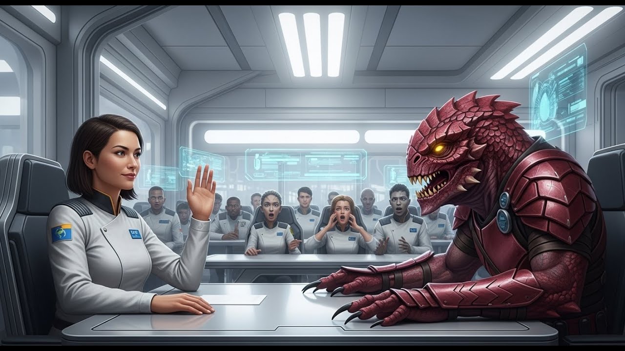 The Predator Snarled at Human—Instructors Froze, but She Grinned and Said, “Nice Try.” | HFY