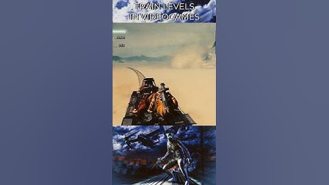 Train levels in videogames  #games