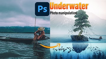Underwater - Photo manipulation | photoshop manipulation | photoshop Tutorial
