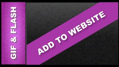 Xara Web Designer 7 Premium - Adding Flash and Gif files to your website Lesson 48