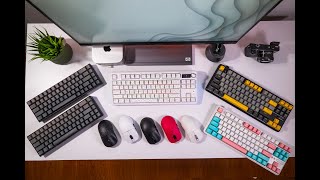 Toplu Ajazz Kutu Açılışı 5 Klavye 5 Mouse