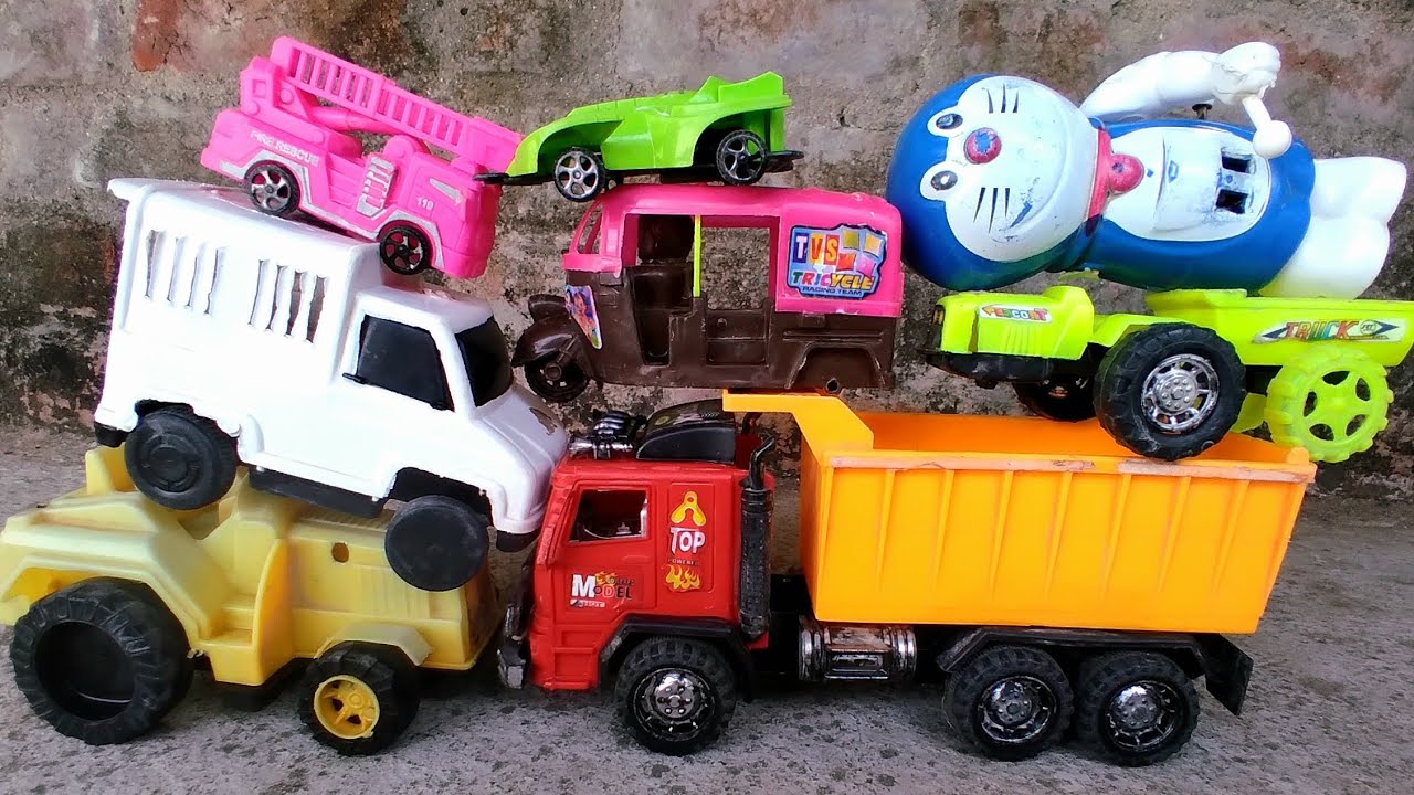 gadi wala cartoon racing bike Doraemon bada wala truck gadi wala