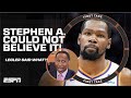 Stephen A. WAS SHOCKED to hear this Kevin Durant & Luka Doncic HOT TAKE 🔥 | First Take image