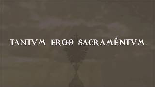 “Tantum Ergo Sacramentum”  - Therefore so great a Sacrament - In Latin and English