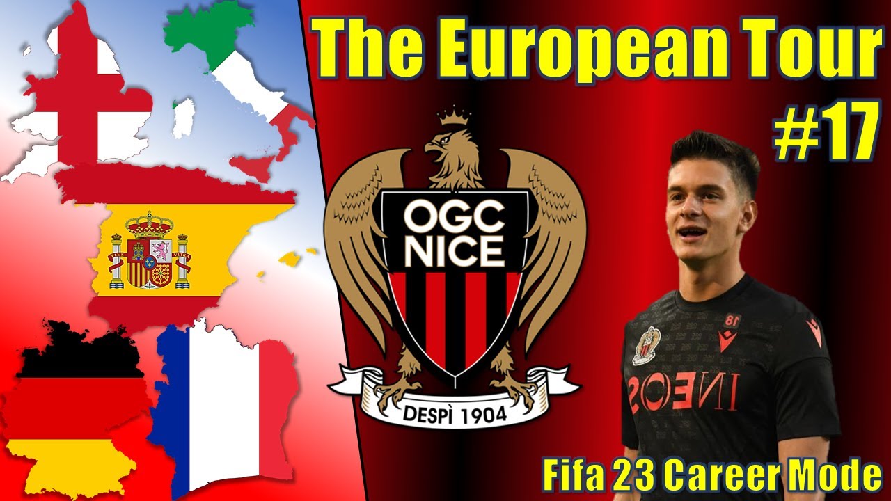ARSENAL IN THE EUROPA LEAGUE | OGC NICE CAREER MODE CHALLENGE | FIFA 23 | THE EUROPEAN TOUR | #17