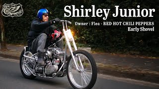 【LUCK Motorcycles #2】ShirleyJunior | Owner : Flea - Red Hot Chili Peppers | EARLY SHOVEL