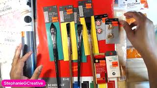 Hobby Lobby clearance art supply haul!