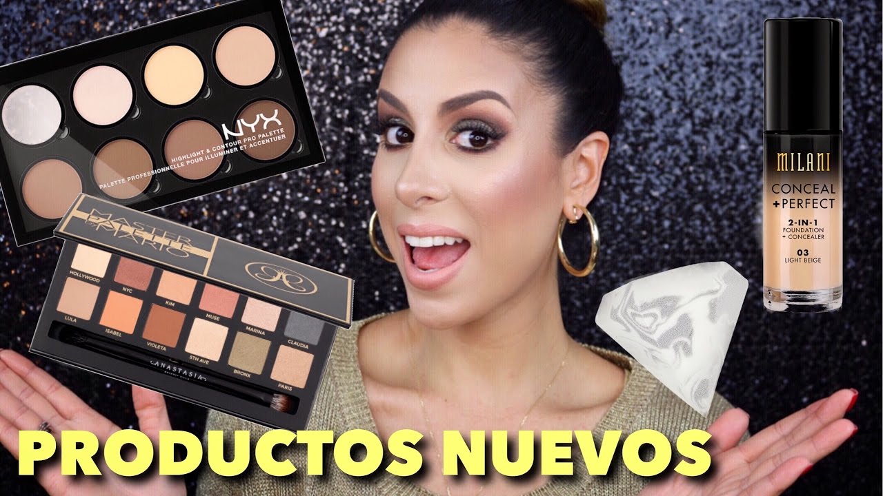 PROBANDO PRODUCTOS NUEVOS: Master Palette ABH ☆ Base Conceal+Perfect Milani ☆ Diamond Sponge RT!