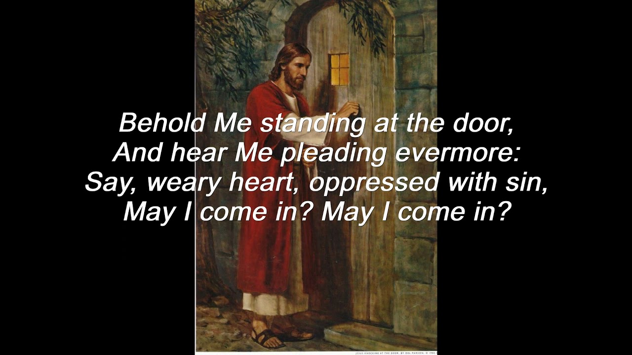 Behold Me standing at the Door - Fanny Crosby (1820-1915) Vocals Gordon Townsend 2021