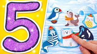 Count And Play 110 Foam Clay Kids Activity