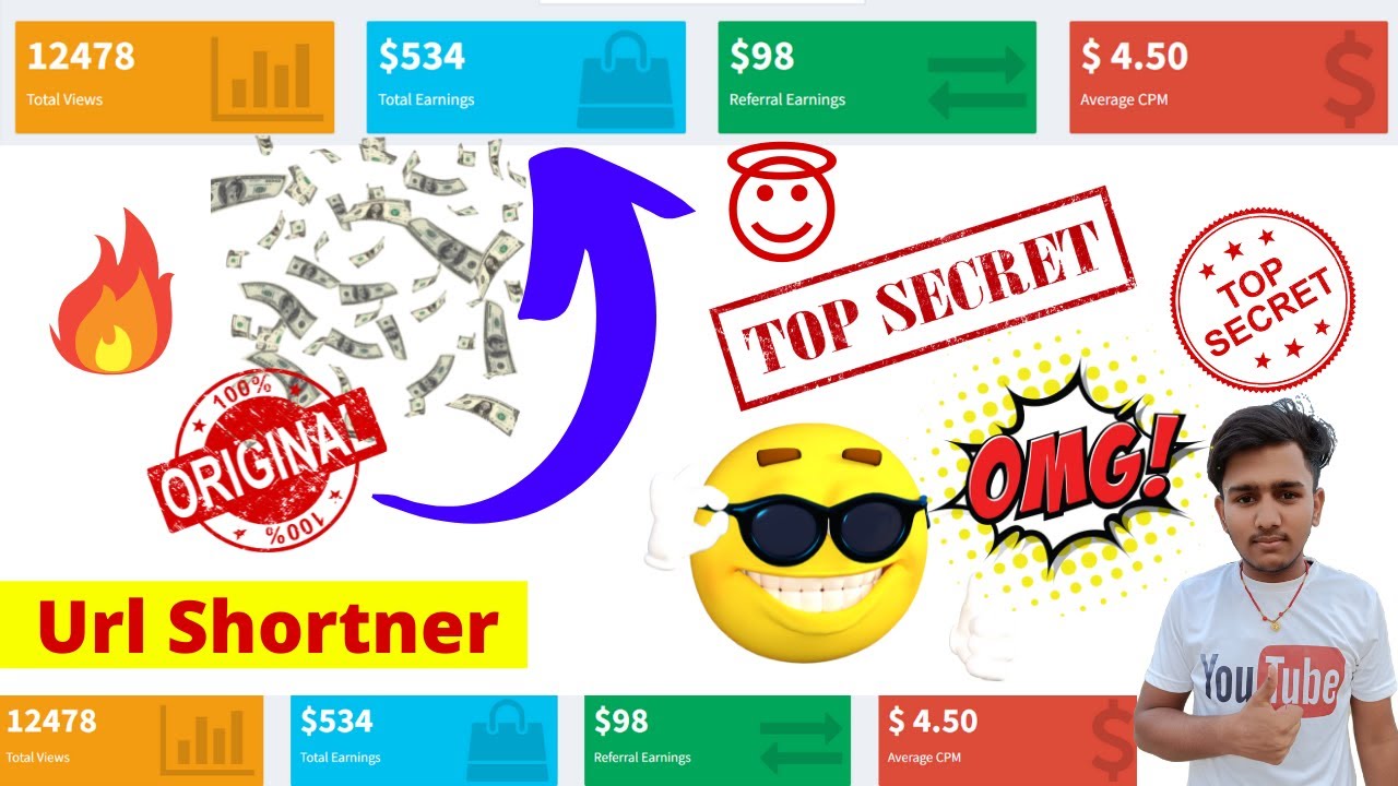 🔴 Best Link Shortener Earn Money 🔴 Daily Payment 🔴 No Captcha