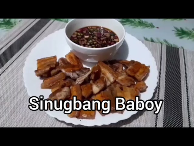 Sinugbang Baboy |#GrilledPorkBelly#sinugbangbaboy |  Lorie Ann's Vlog class=