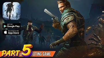 Dead Target: Zombie Games 3D: Gameplay Part 5 - Facing a Terrifying New Zombie! 😱🧟 (iOS, Android)