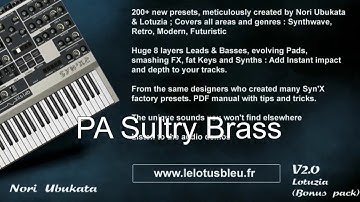 Multitimbral analog synthesis with SYN