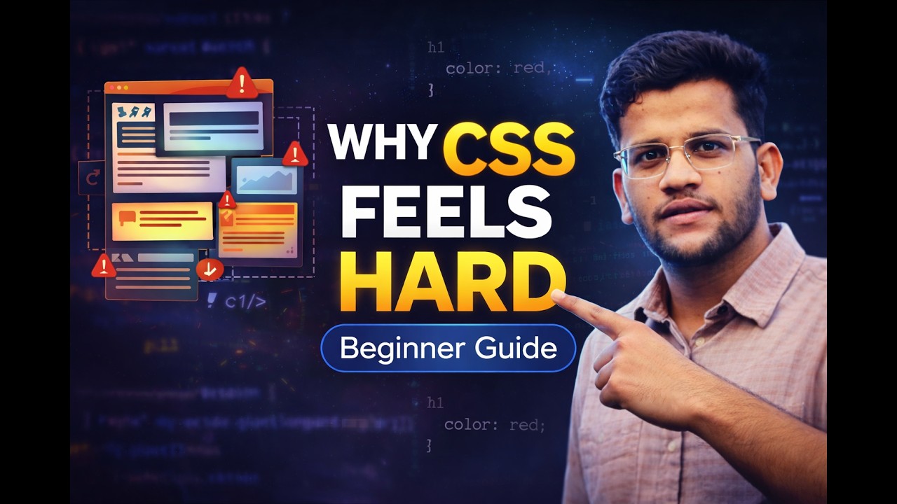 Why CSS Feels Hard to Beginners (And How to Fix It) - YouTube