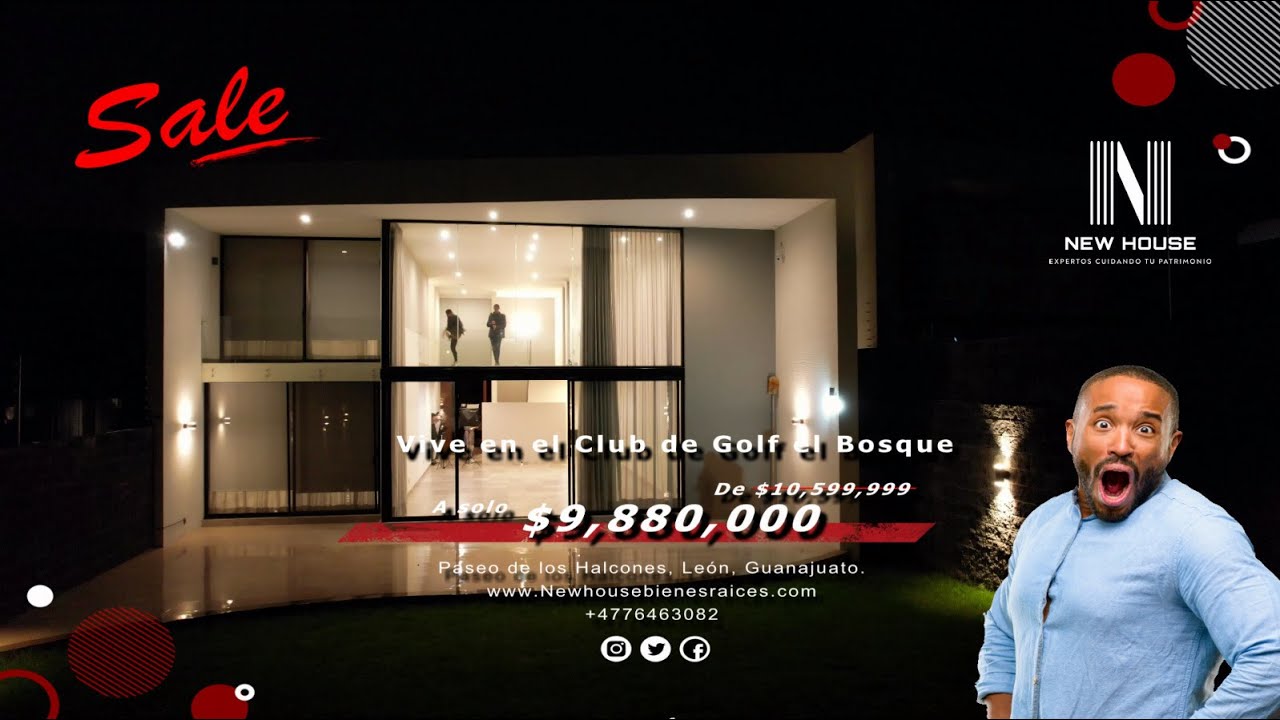 Club de Golf el Bosque el fraccionamiento mas exclusivo de León, Guanajuato  a un precio increíble. - YouTube