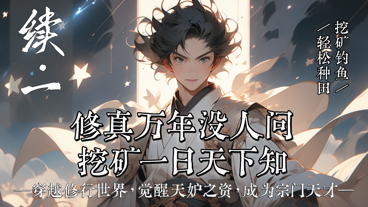 《修真万年没人问，挖矿一日天下知》卷二/季阳穿越 #修仙 世界十八年，历经沧桑受尽委屈，七岁觉醒 #金手指，十三岁骗进黑矿，十六岁仙人指点，十七岁发奋要进#仙门 修炼